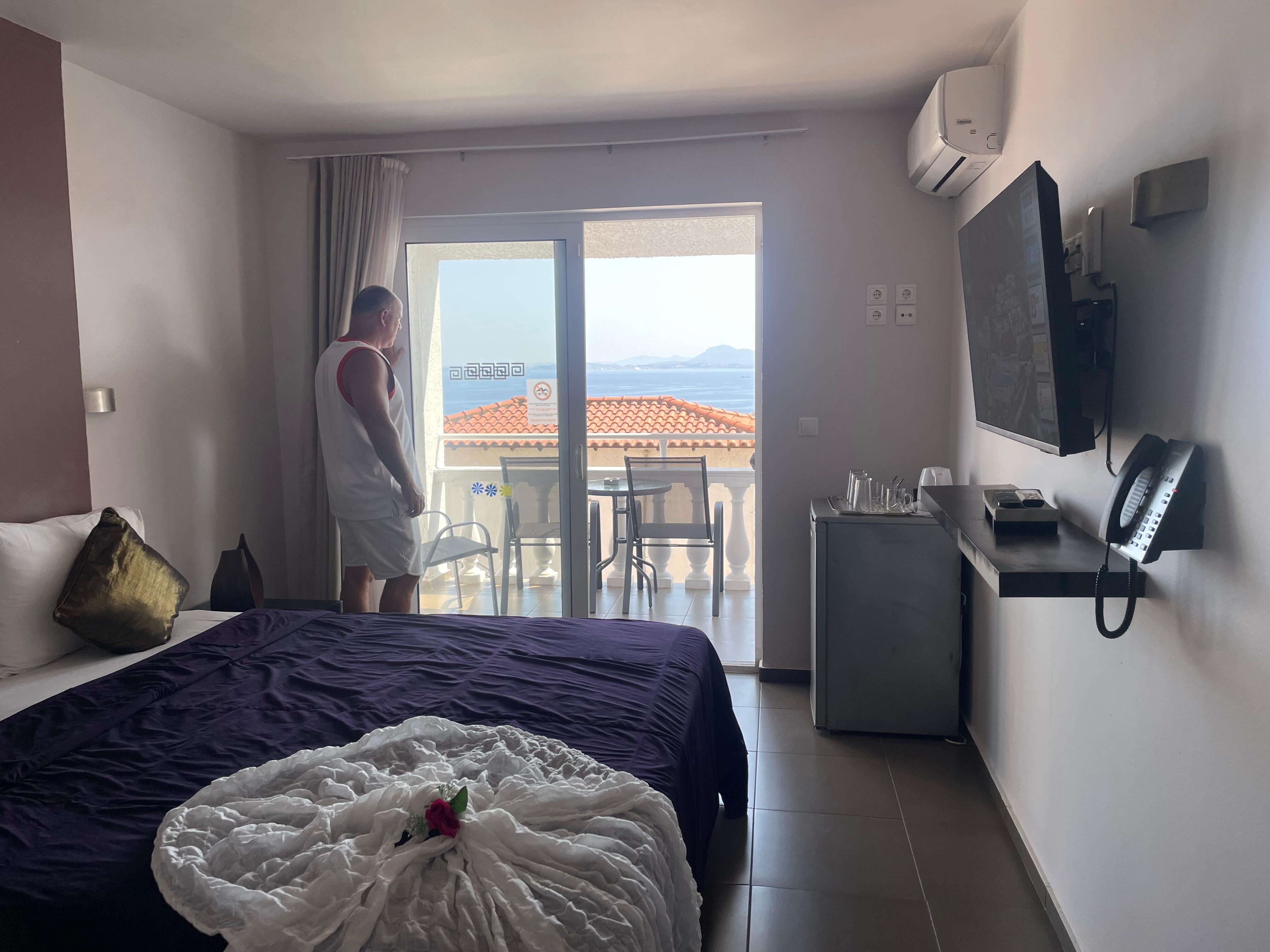 Chambre à notre arrivée 