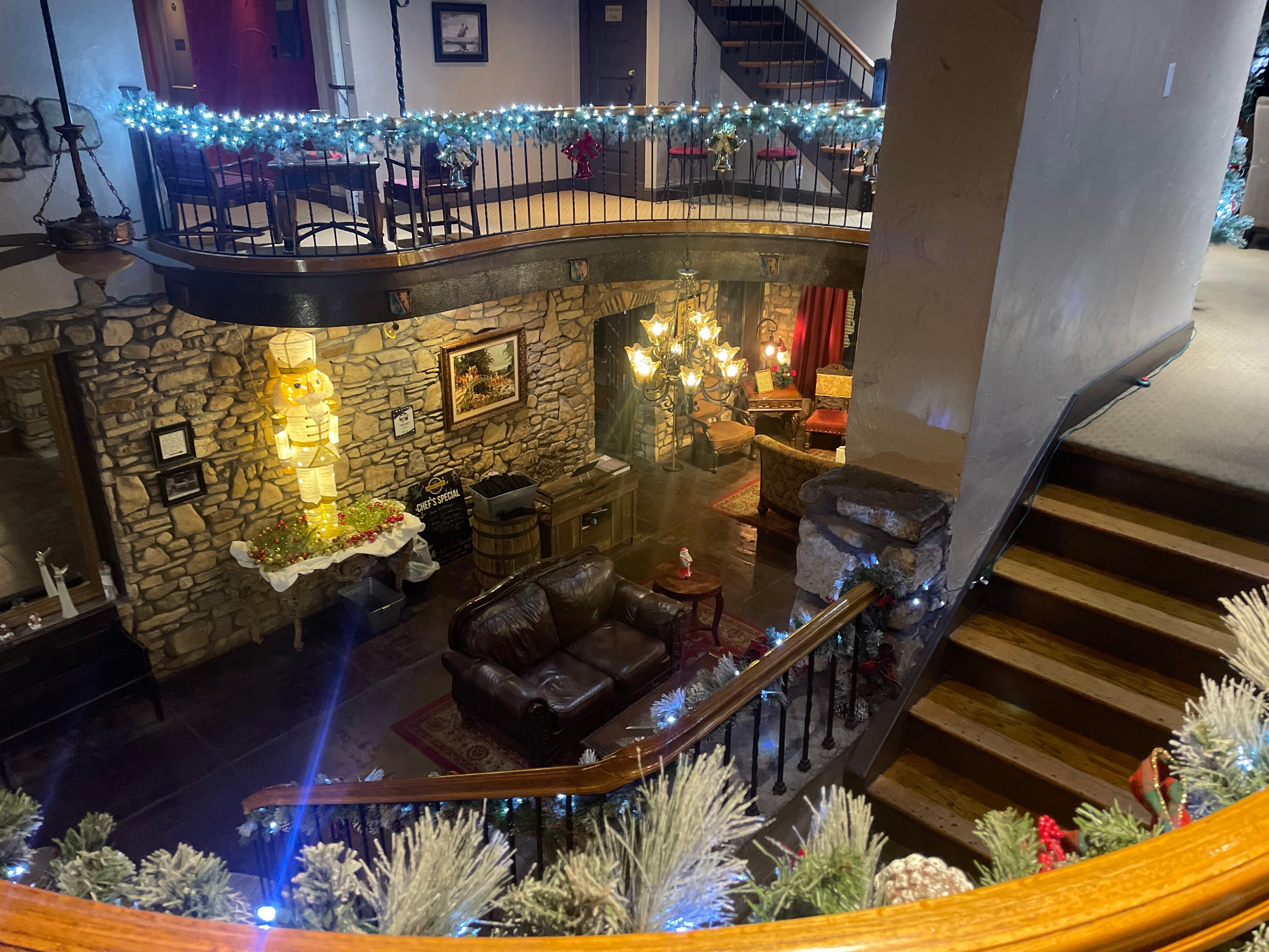 View from 2nd floor.  It’s so charming.  I felt like I was back in Europe.