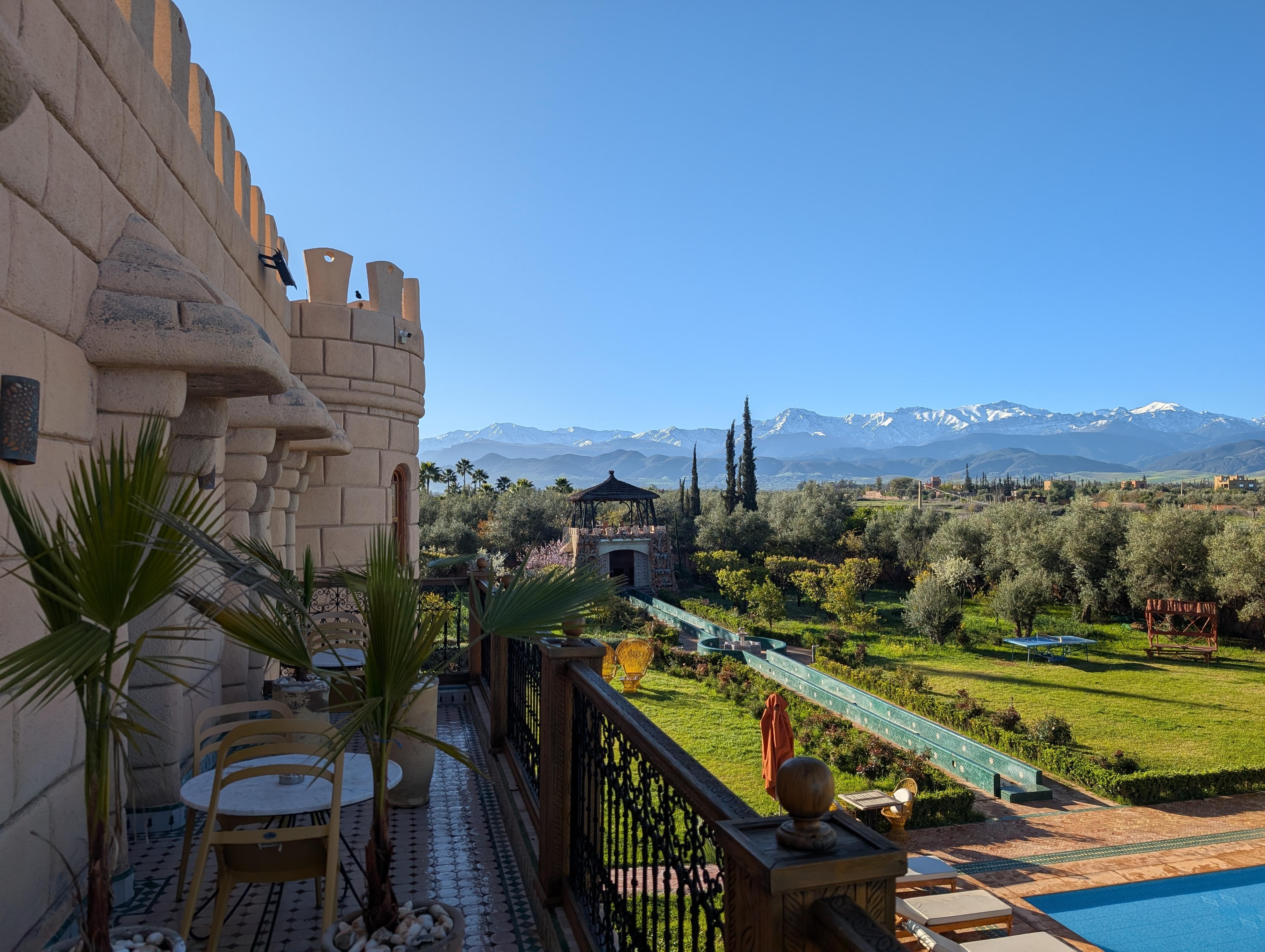 Clear Sky - Atlas Mountain View