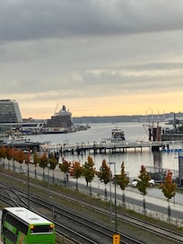 Wir hatten Glück, zur Straße, den Ausblick zu sehen