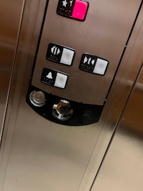 Elevator buttons almost broken