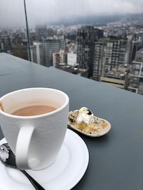 Un chocolatito en el rooftop