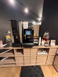 休息區提供飲品