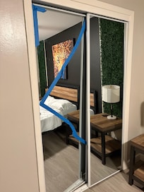 Closet door of Master bedroom