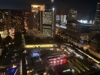 View from the 27th floor facing south