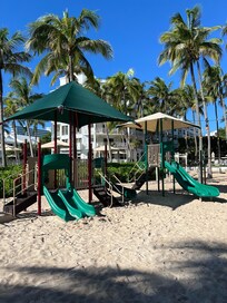 Spielplatz am Strand