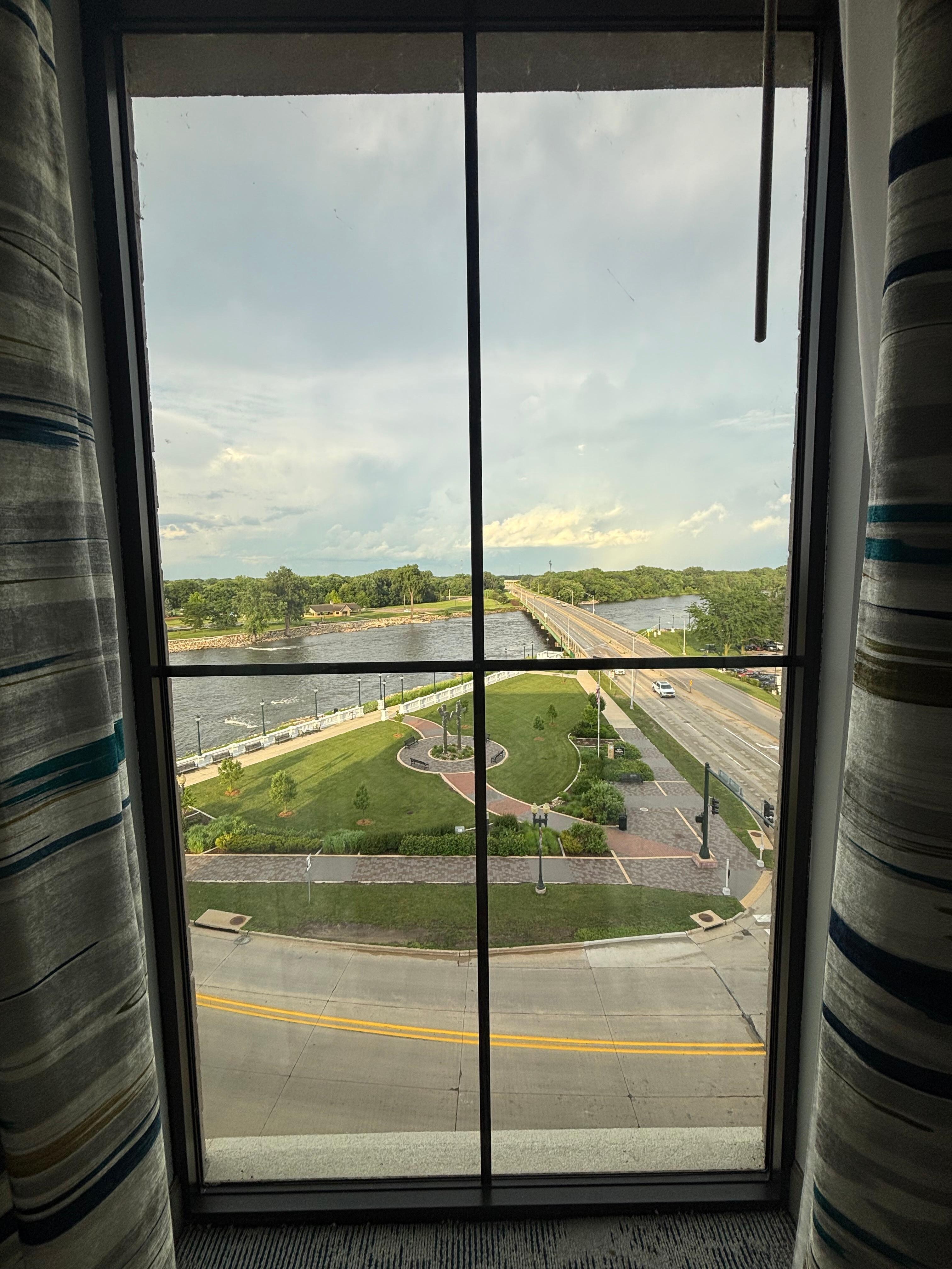 View from our room