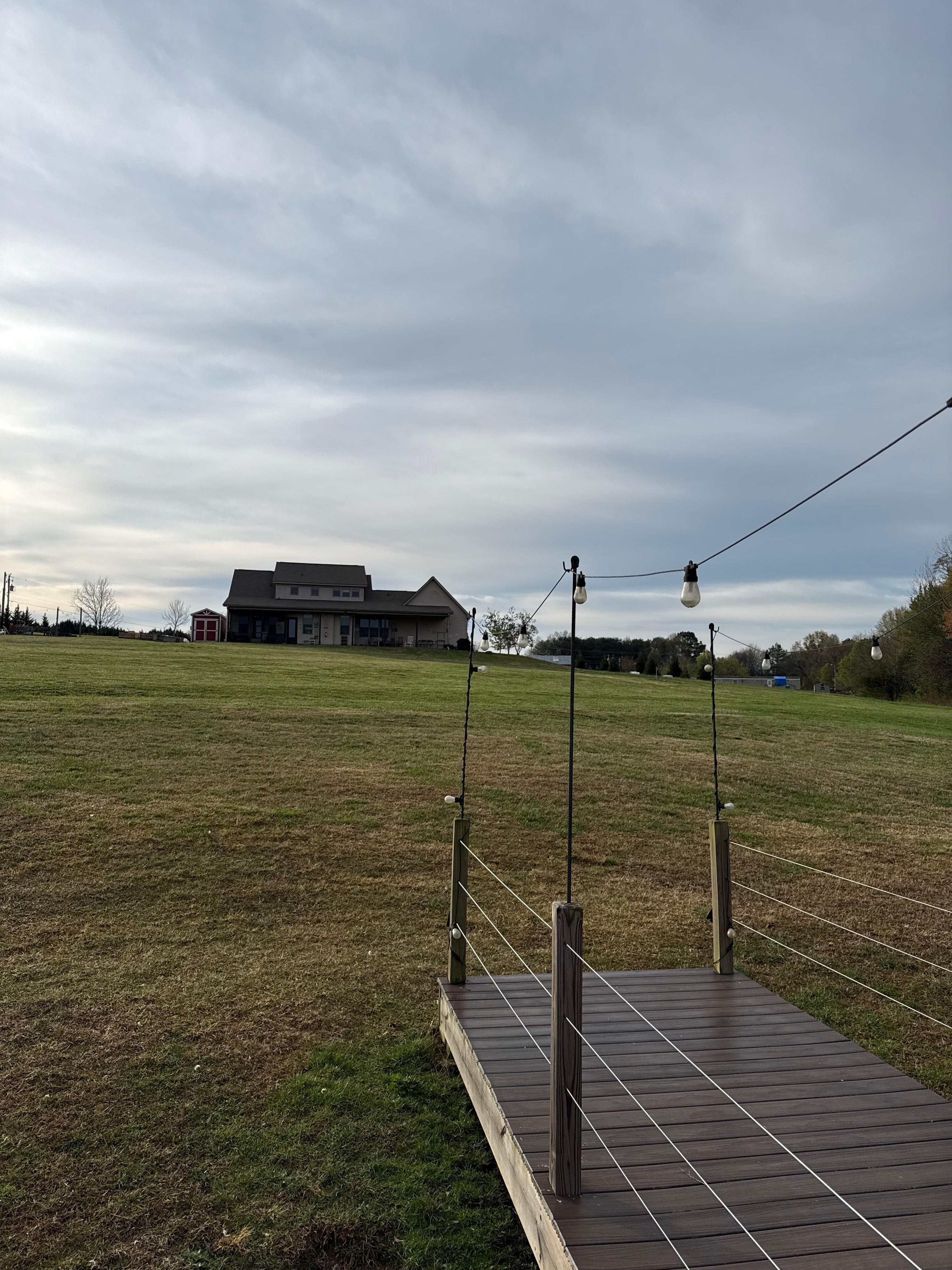 View of the Retreat apartment from the dock
