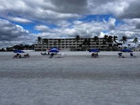 Hotel from the beach