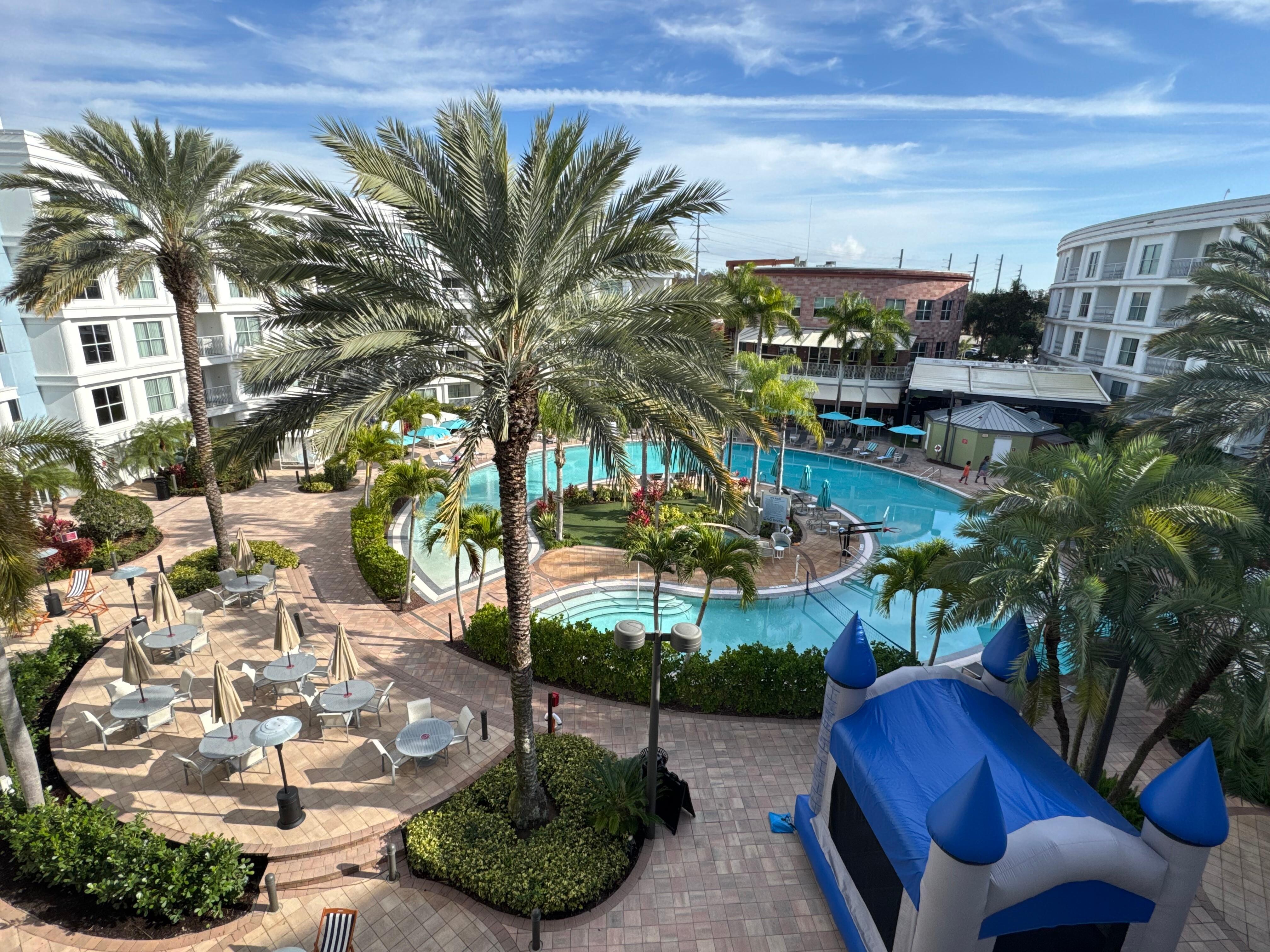 View from the balcony