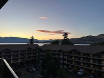 Sunset from the balcony