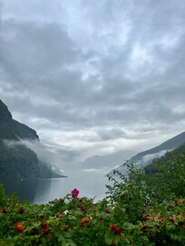 Utsikt från parkeringen.