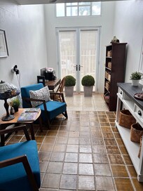 Activity sitting area. Lots of games.