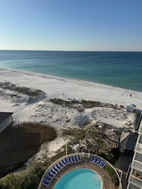 Sunset from out front