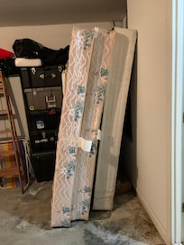 Left and middle were from the master bed. The white one against the wall was there when we checked in.