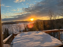 Sunrise from the house