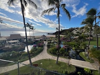 View looking straight out from lobby