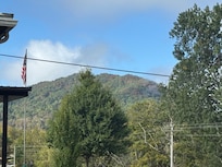 Gorgeous views from the porch at our door!