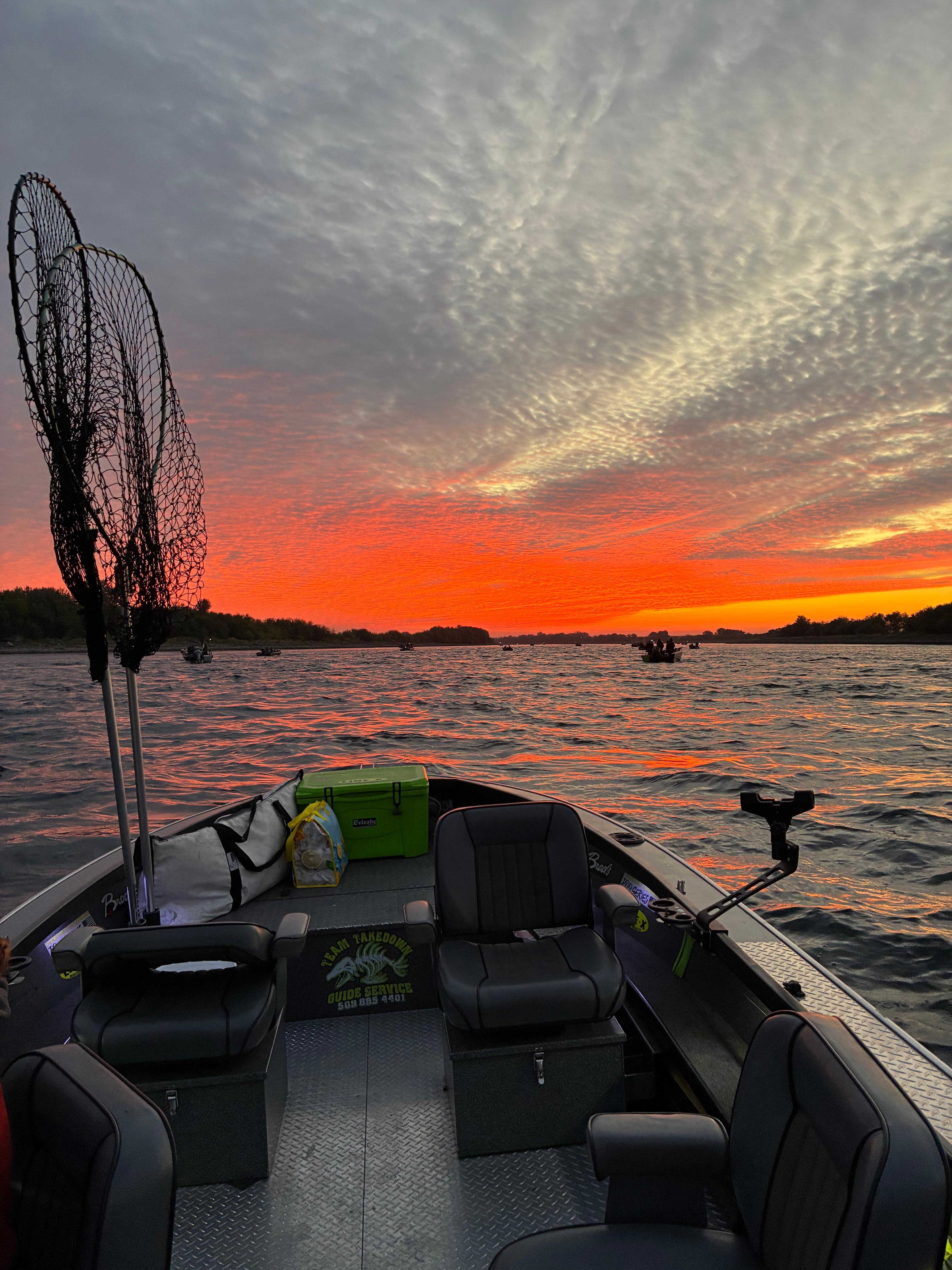 Fishing on Columbia River