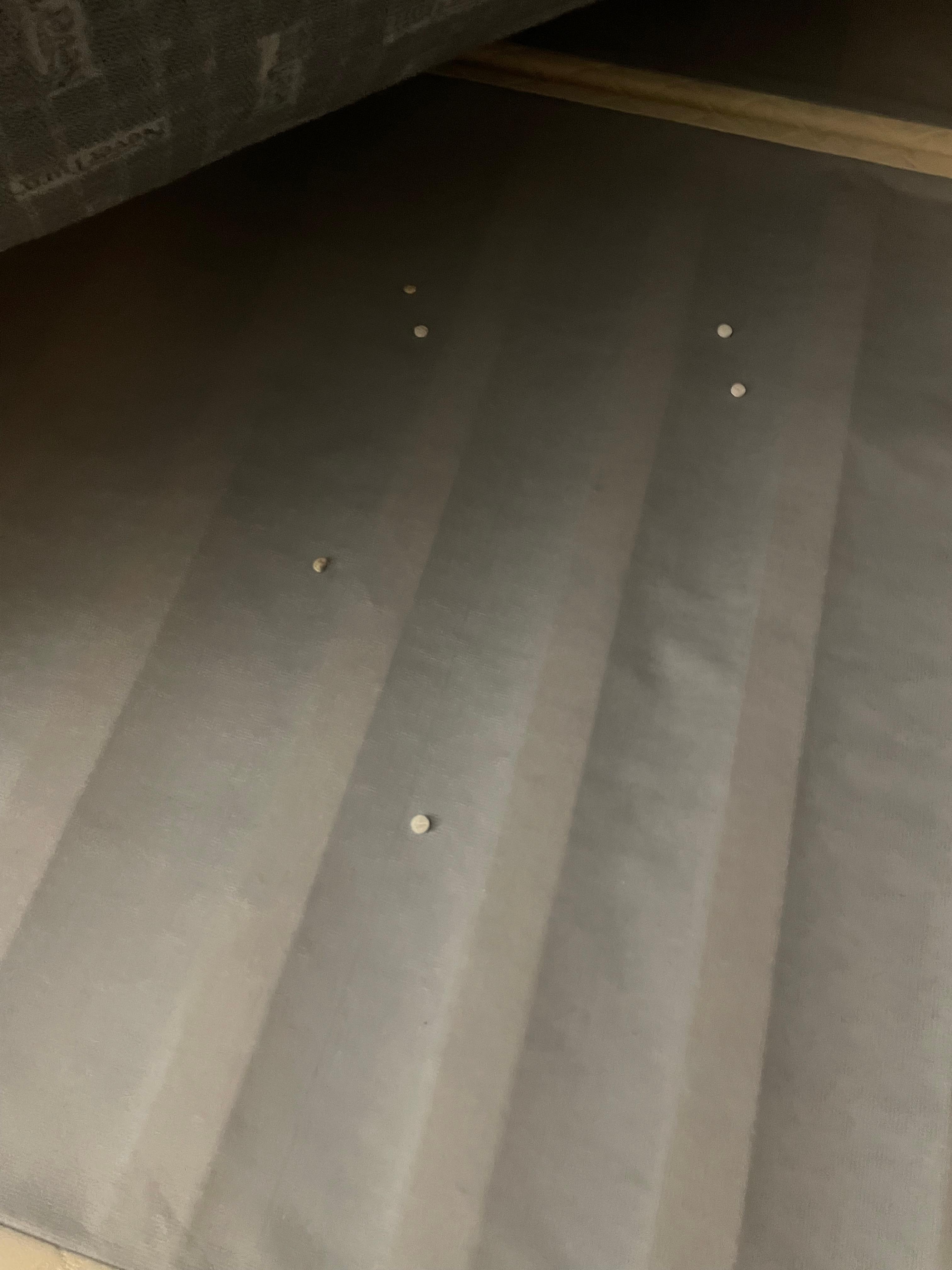 Pills under mattress. Yum!