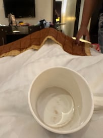Unwashed cup