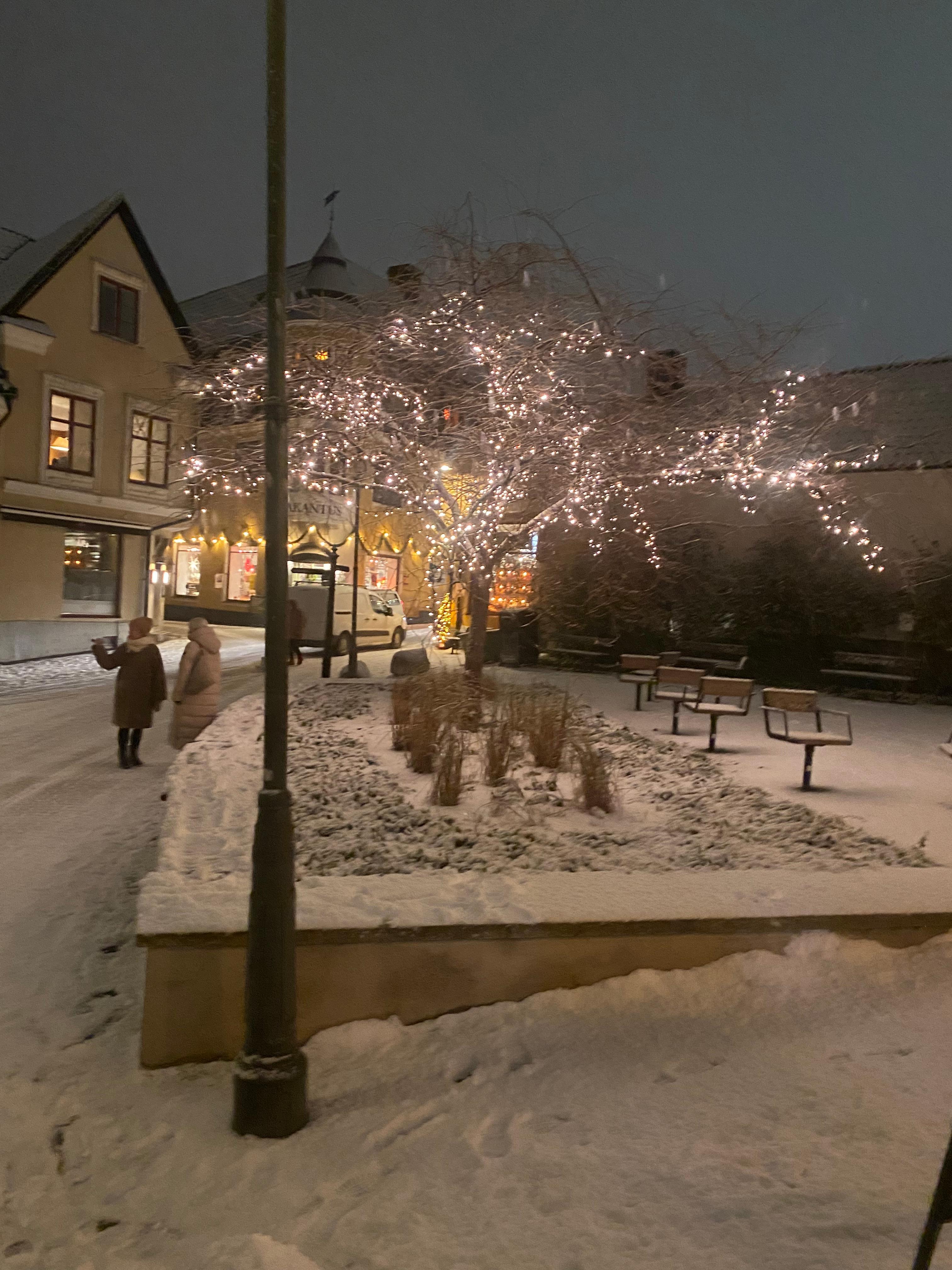 Fin julstämning i Visby