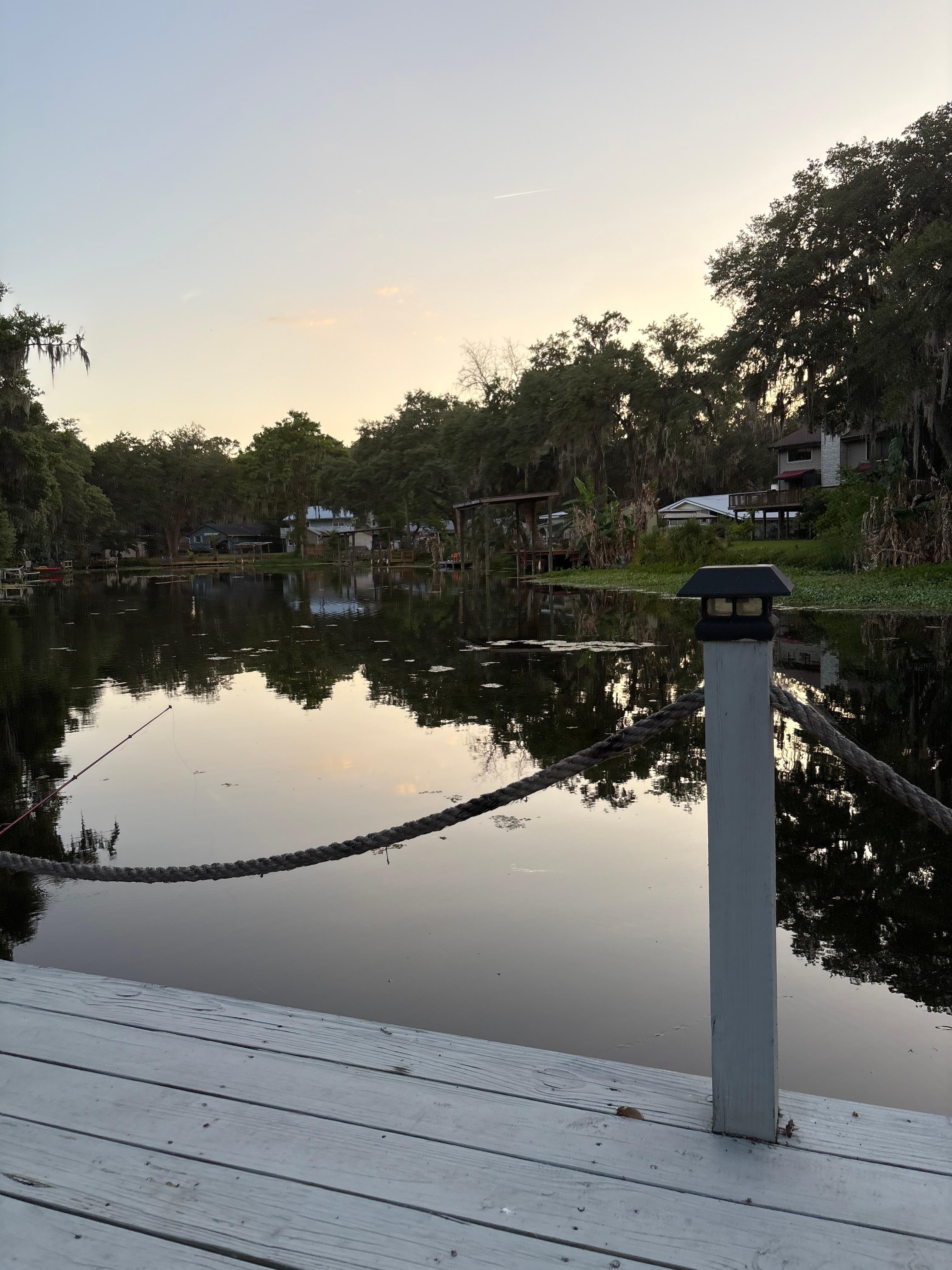 The dock