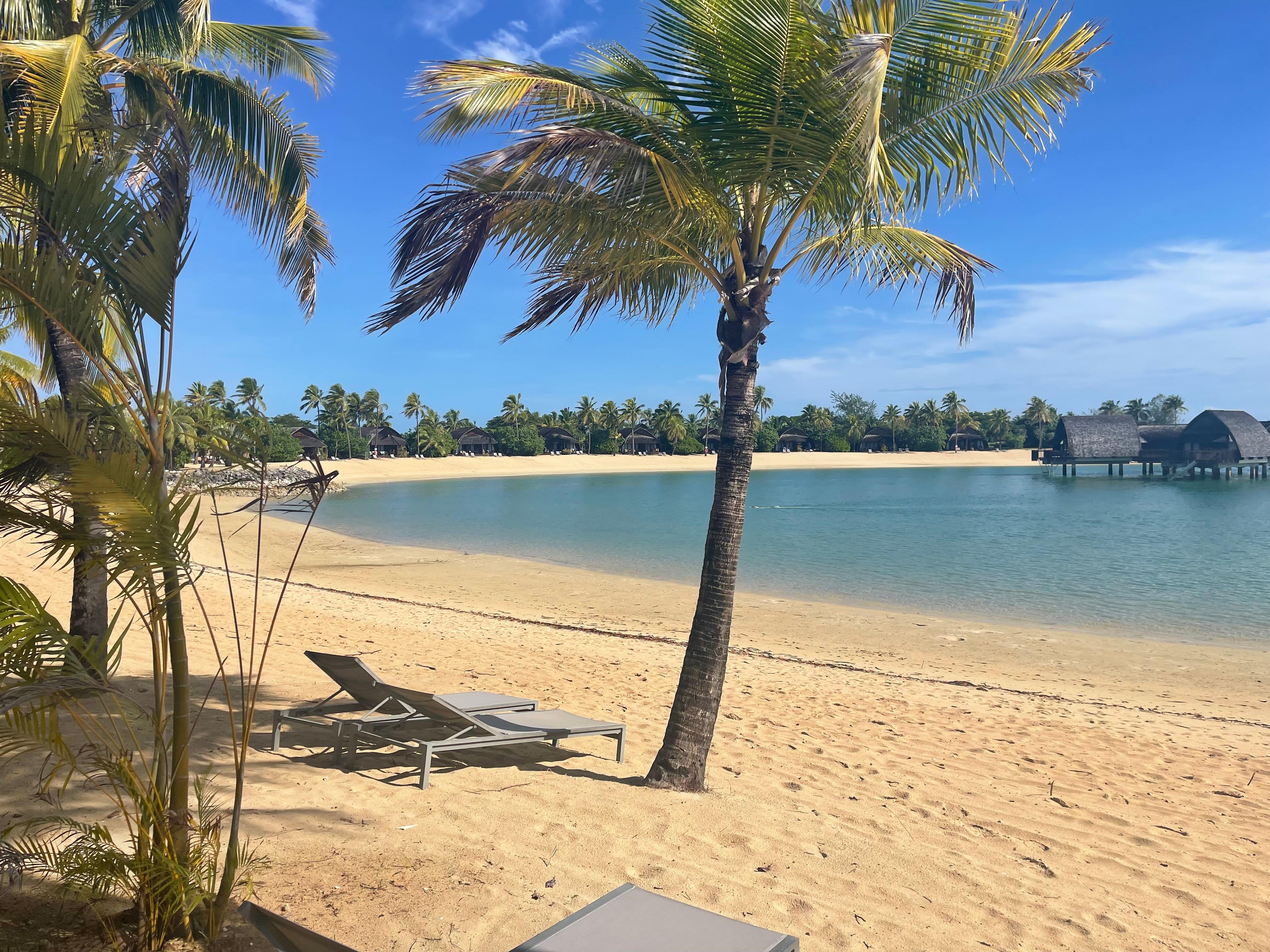 Standing outside the Duplex 