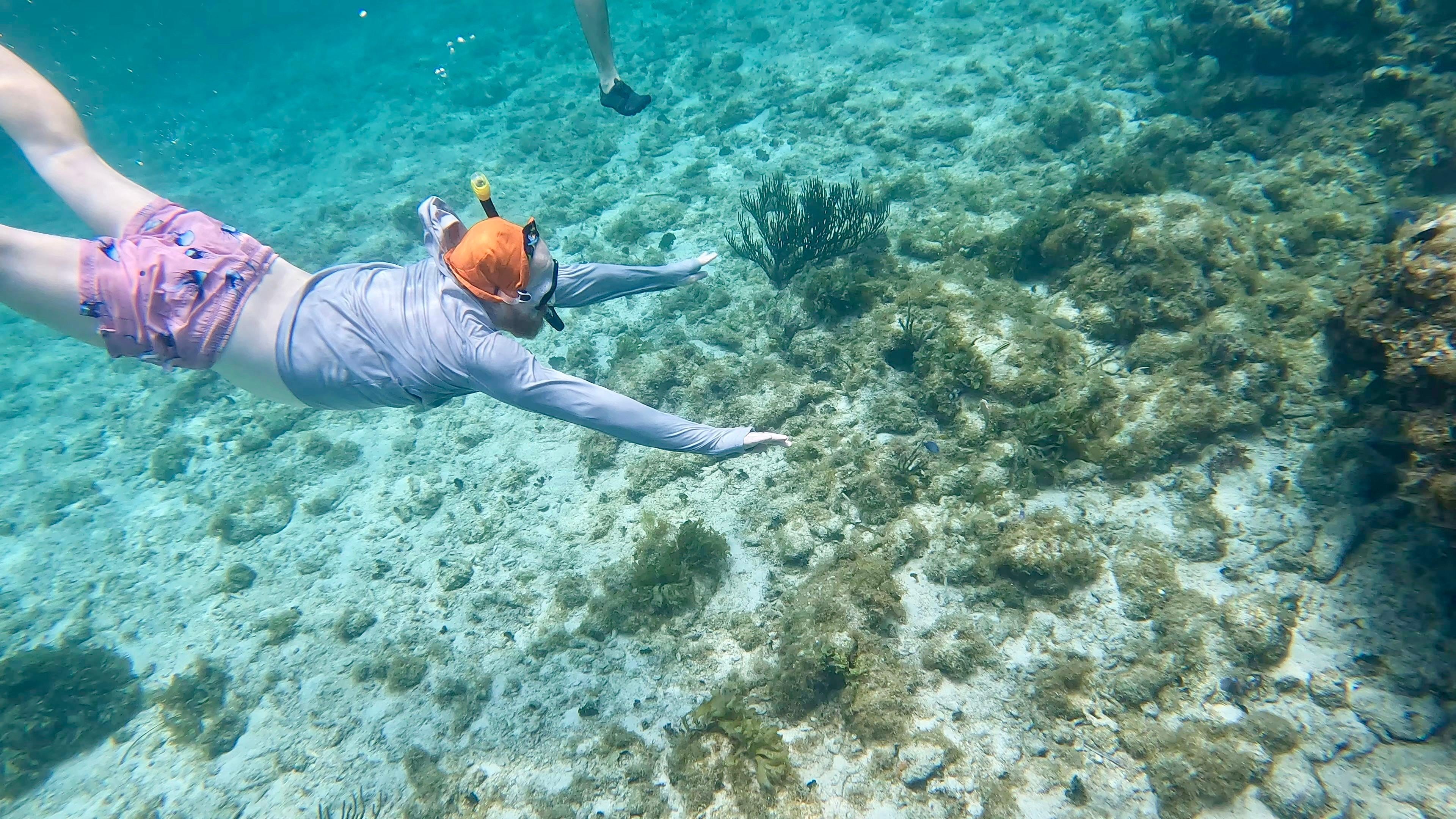 Gorgeous clear water.