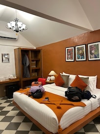 Inside our room