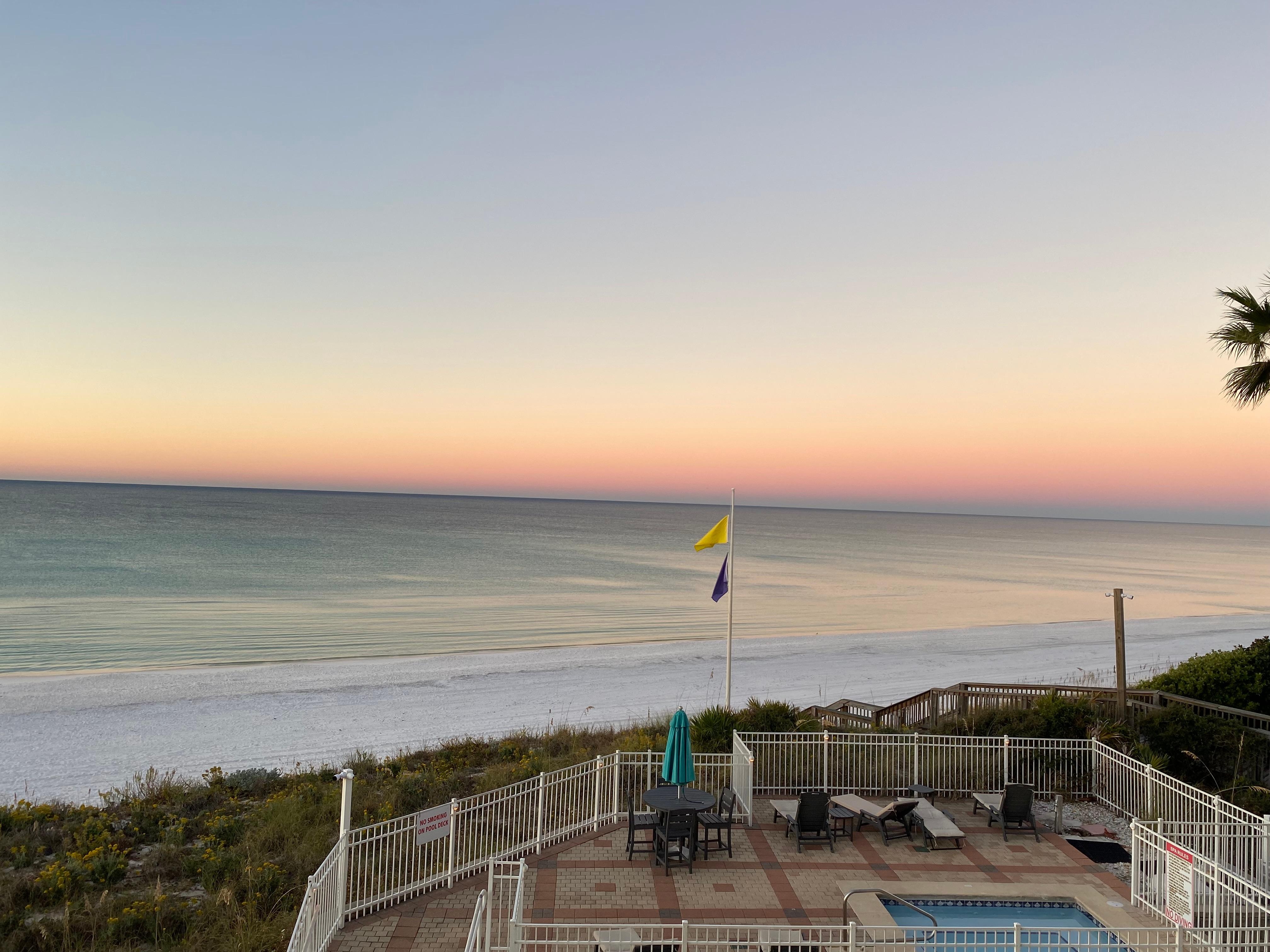 View from the balcony 