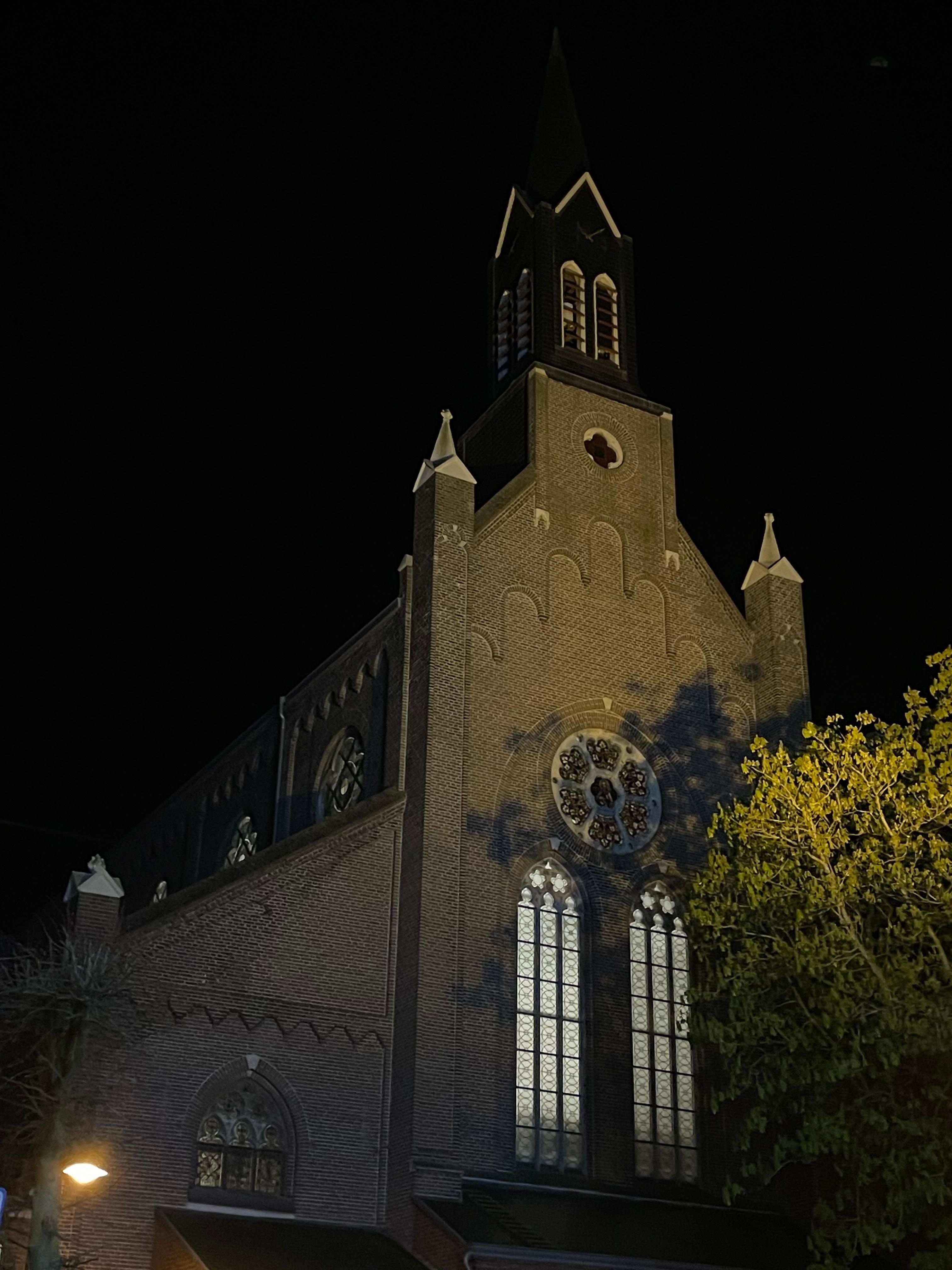 Église malheureusement en travaux 