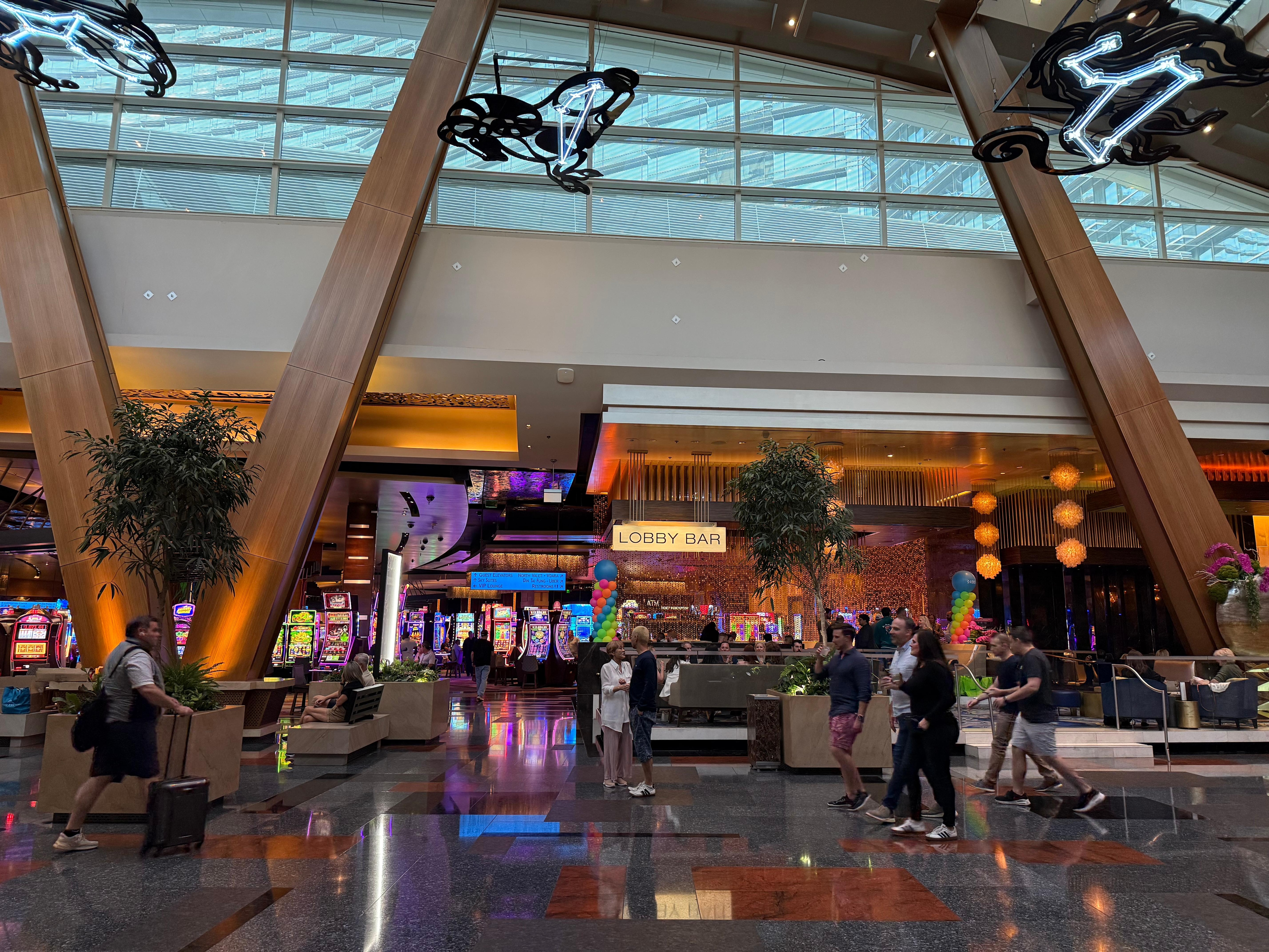 Front Lobby with star constellations