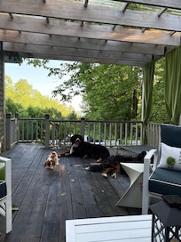 Bungalow balcony