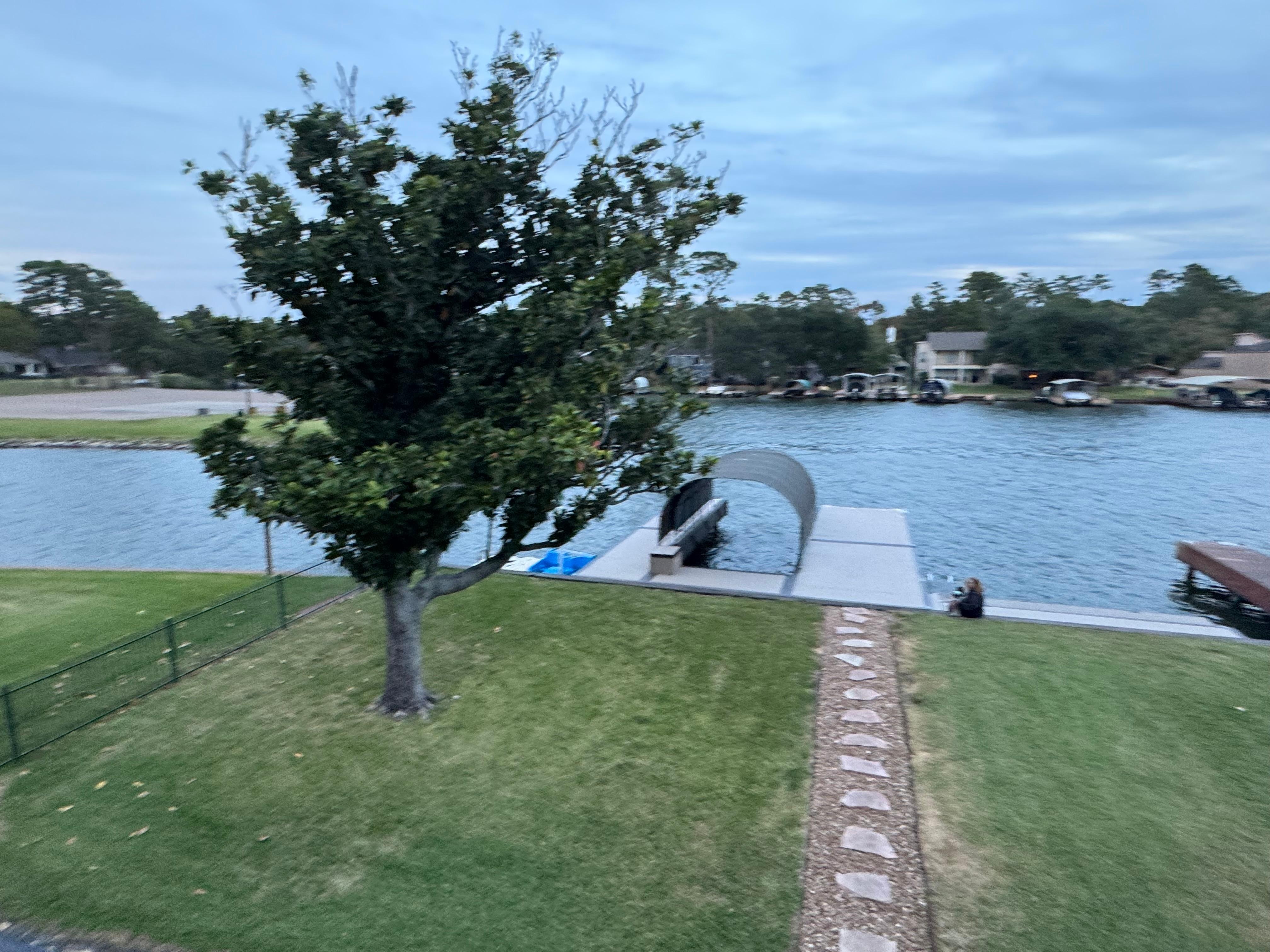 The view from top balcony 