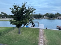 The view from top balcony