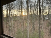 Beautiful sunrise from the front porch