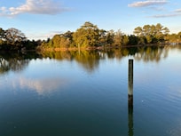View from the dock. We loved sitting out there and just enjoying the water and the view.