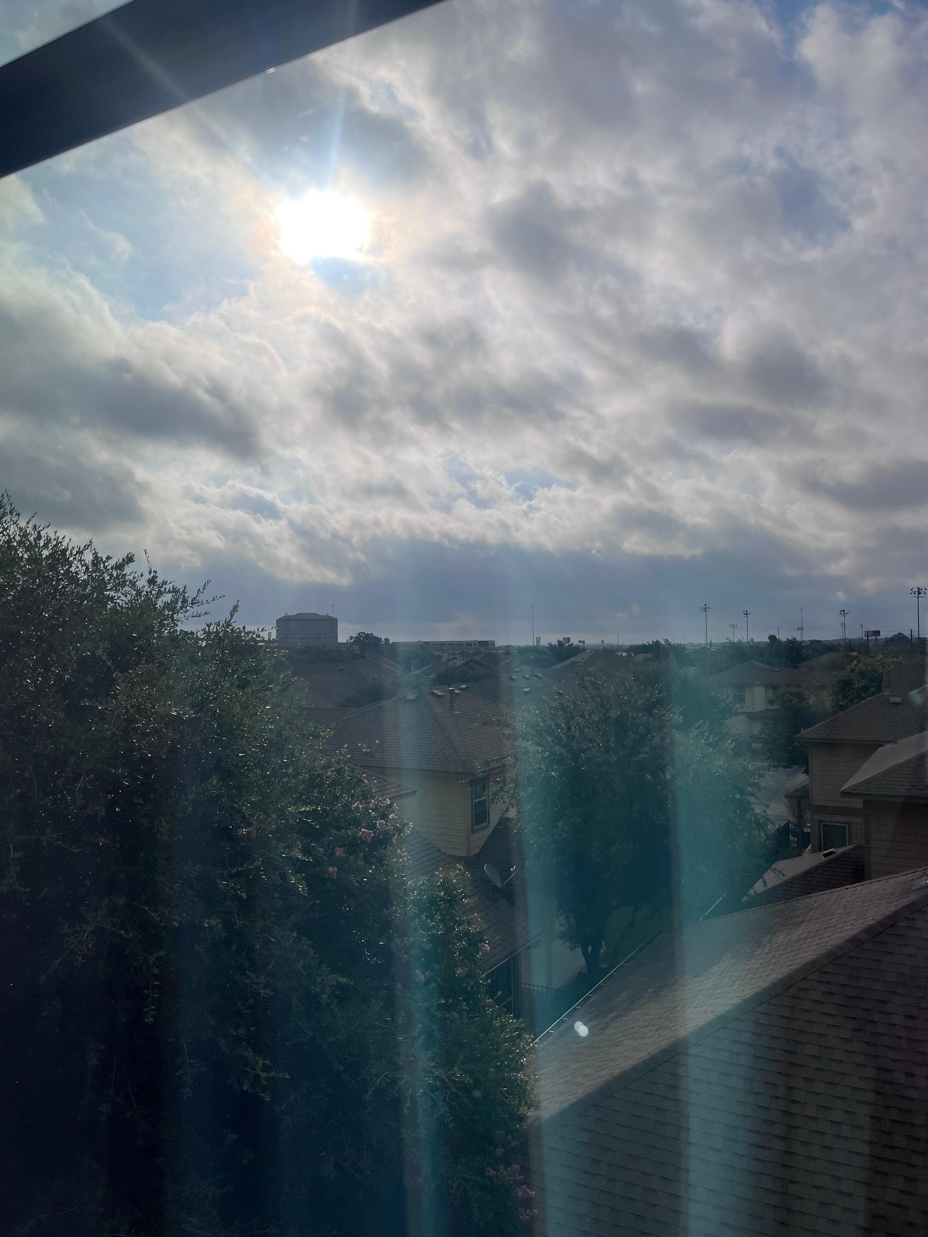 Beautiful morning view from the suite 