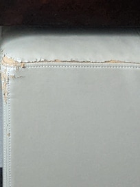 Torn and worn out furniture