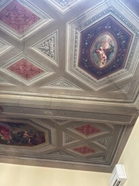 The stunning ceiling