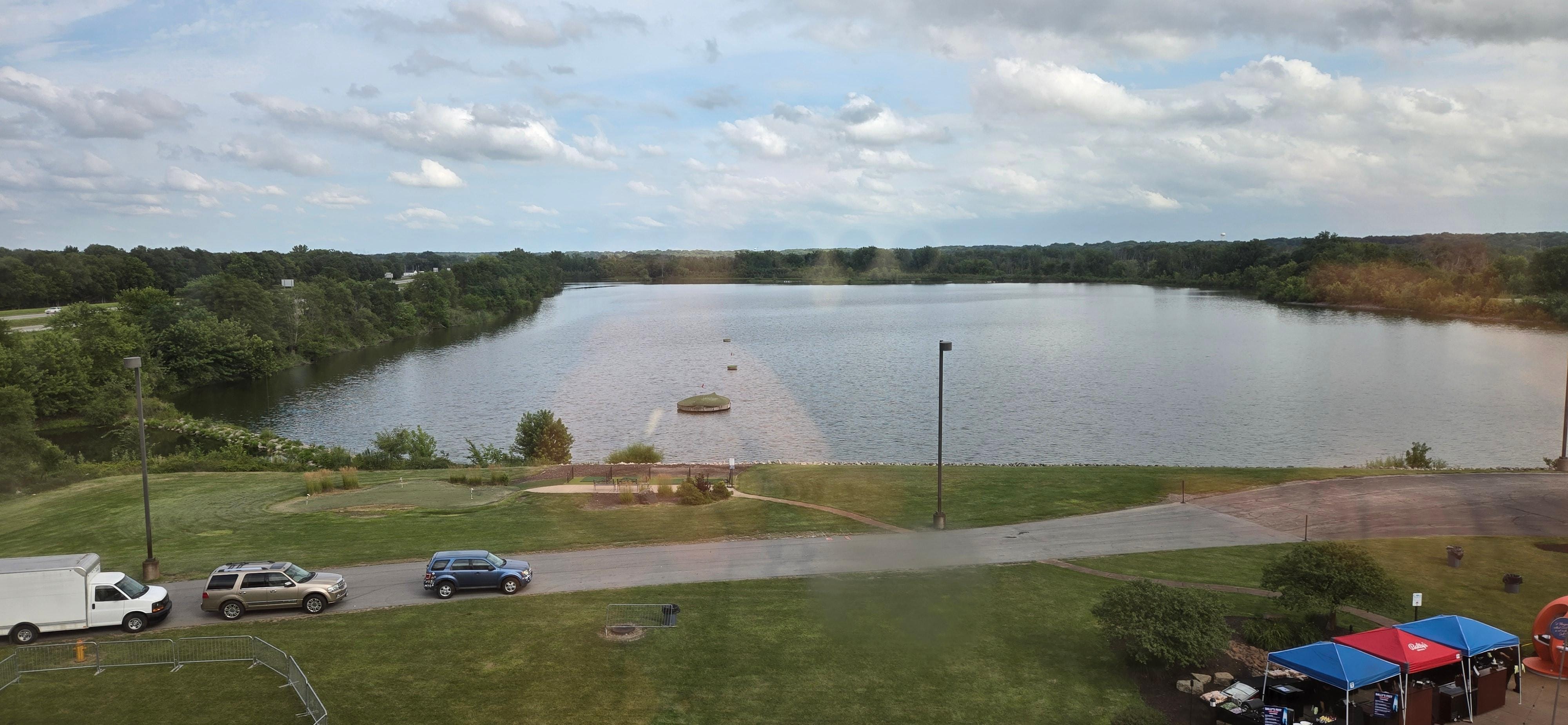 View from our room.