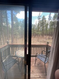 Wonderful view on the balcony outside the bedroom