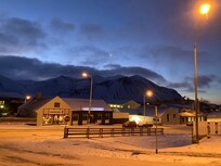 View from front window in morning