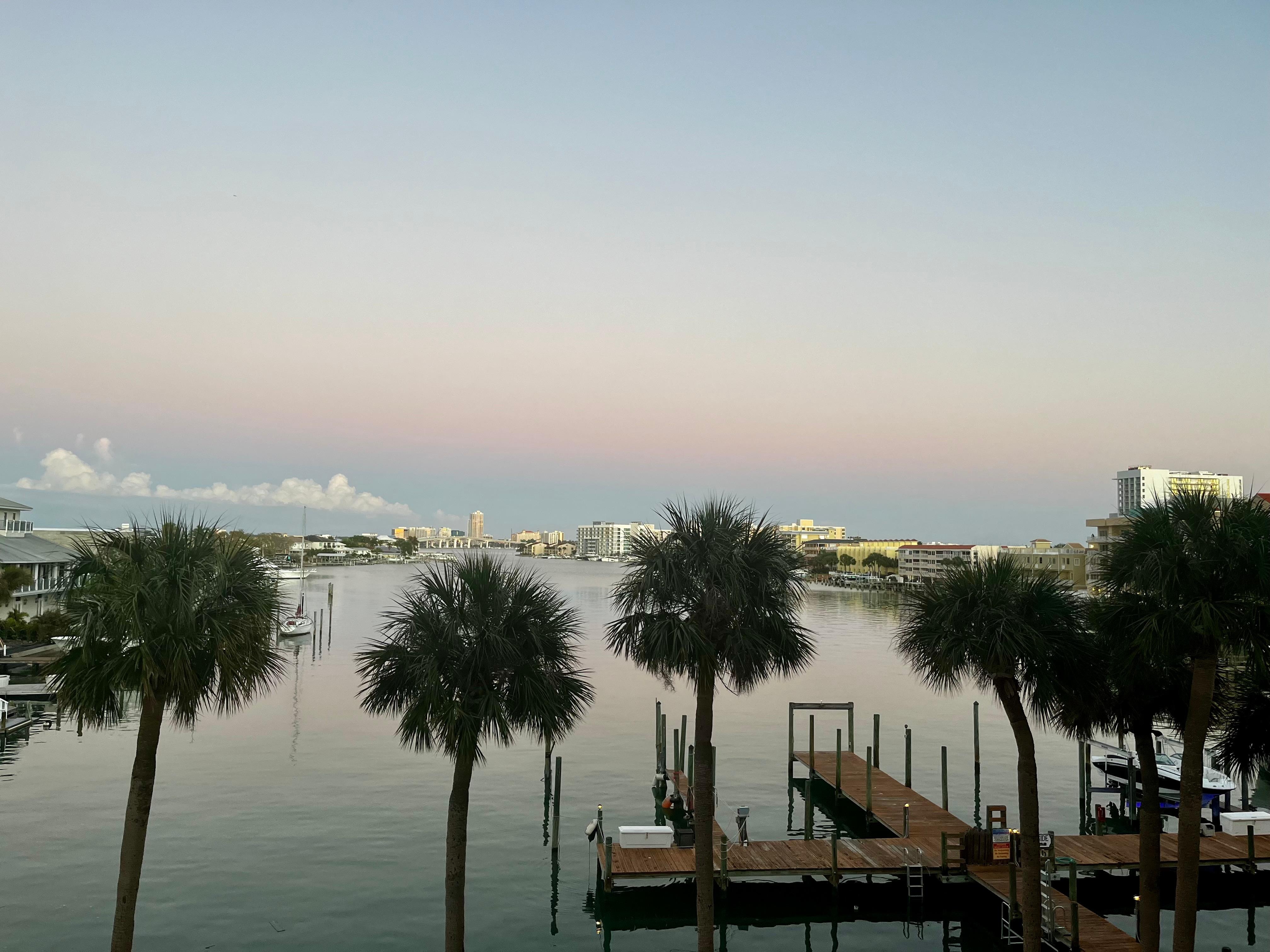 Beautiful view from the balcony