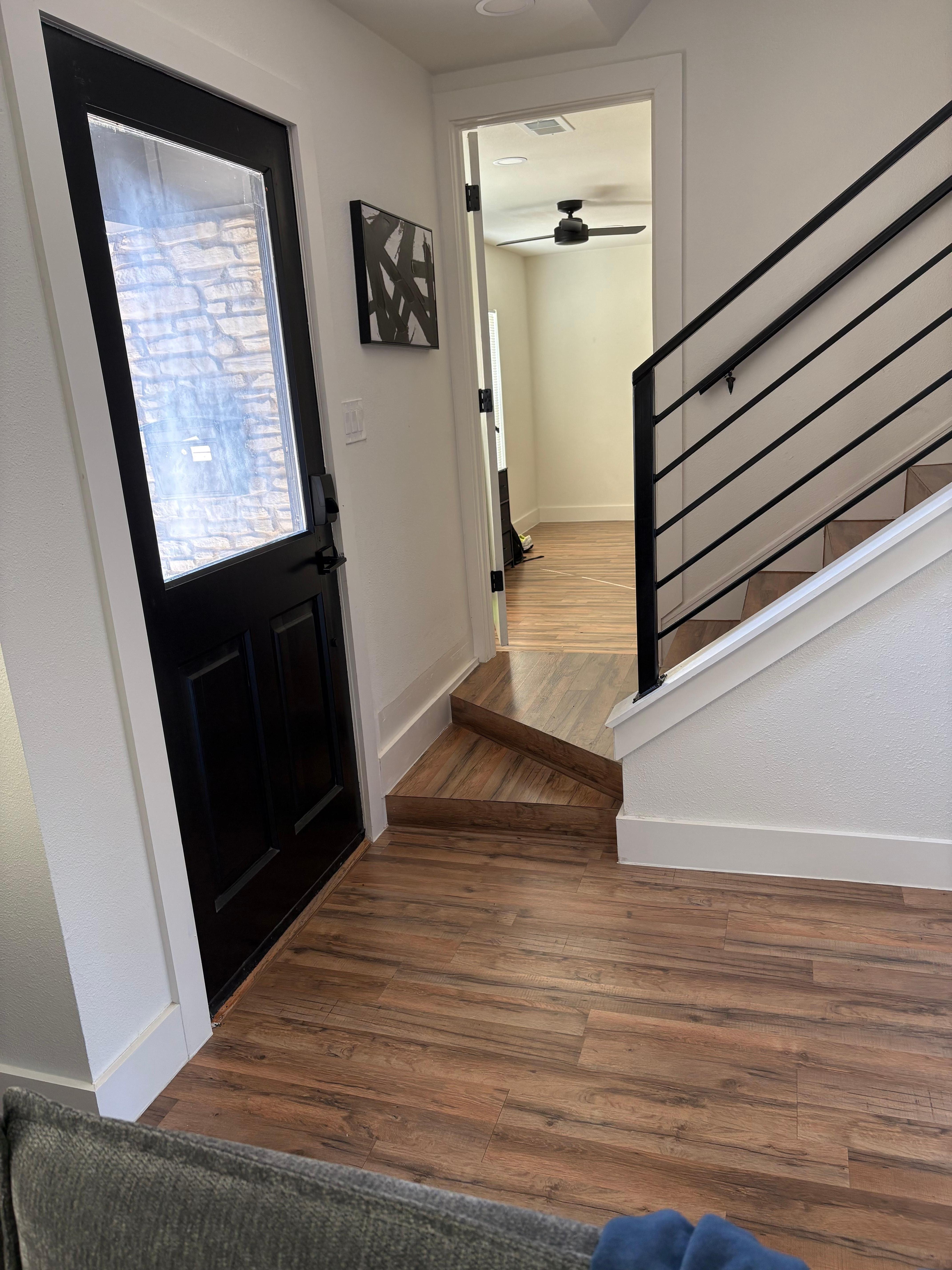 Entryway to master suite