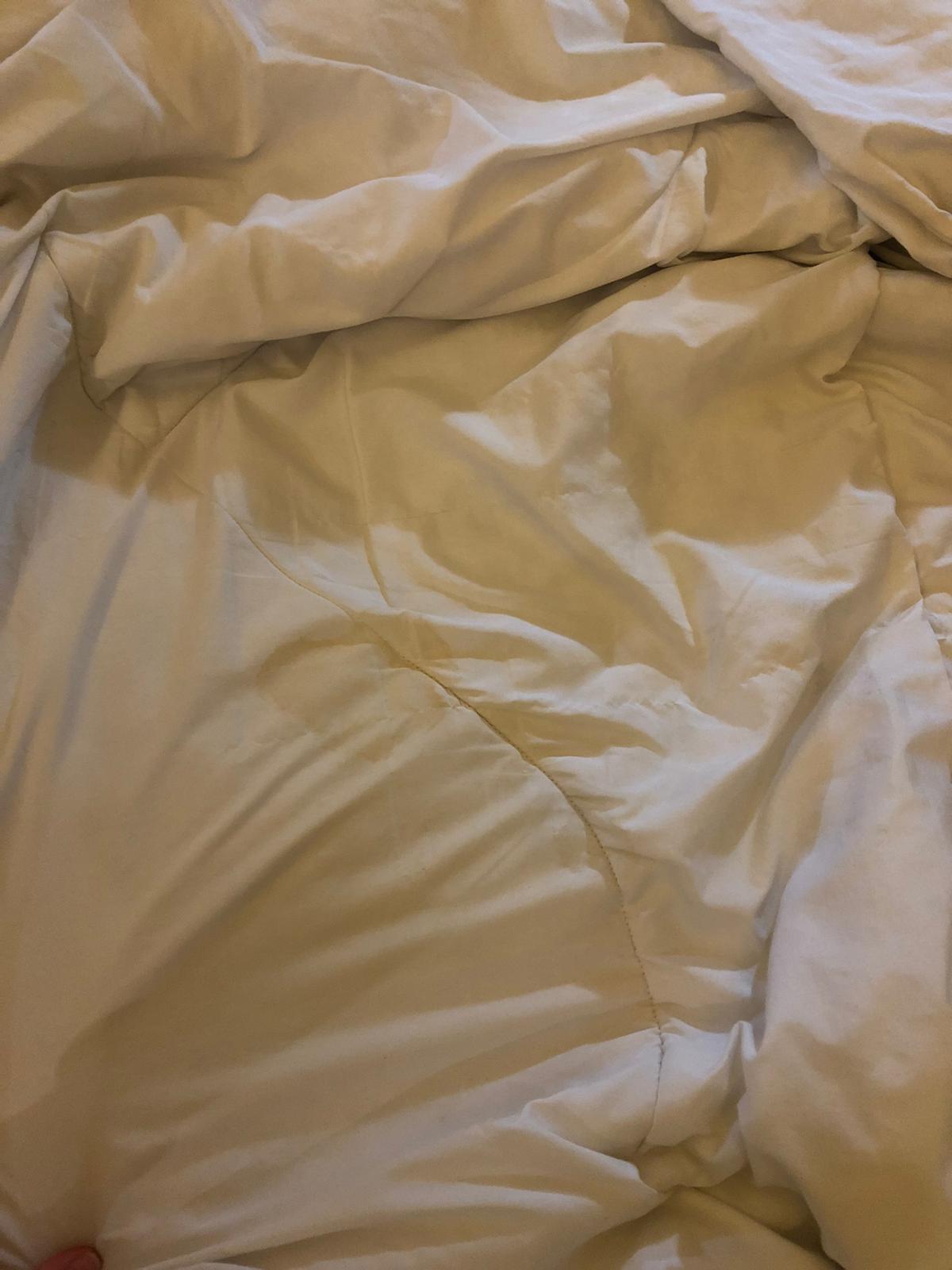 Dirty bedding