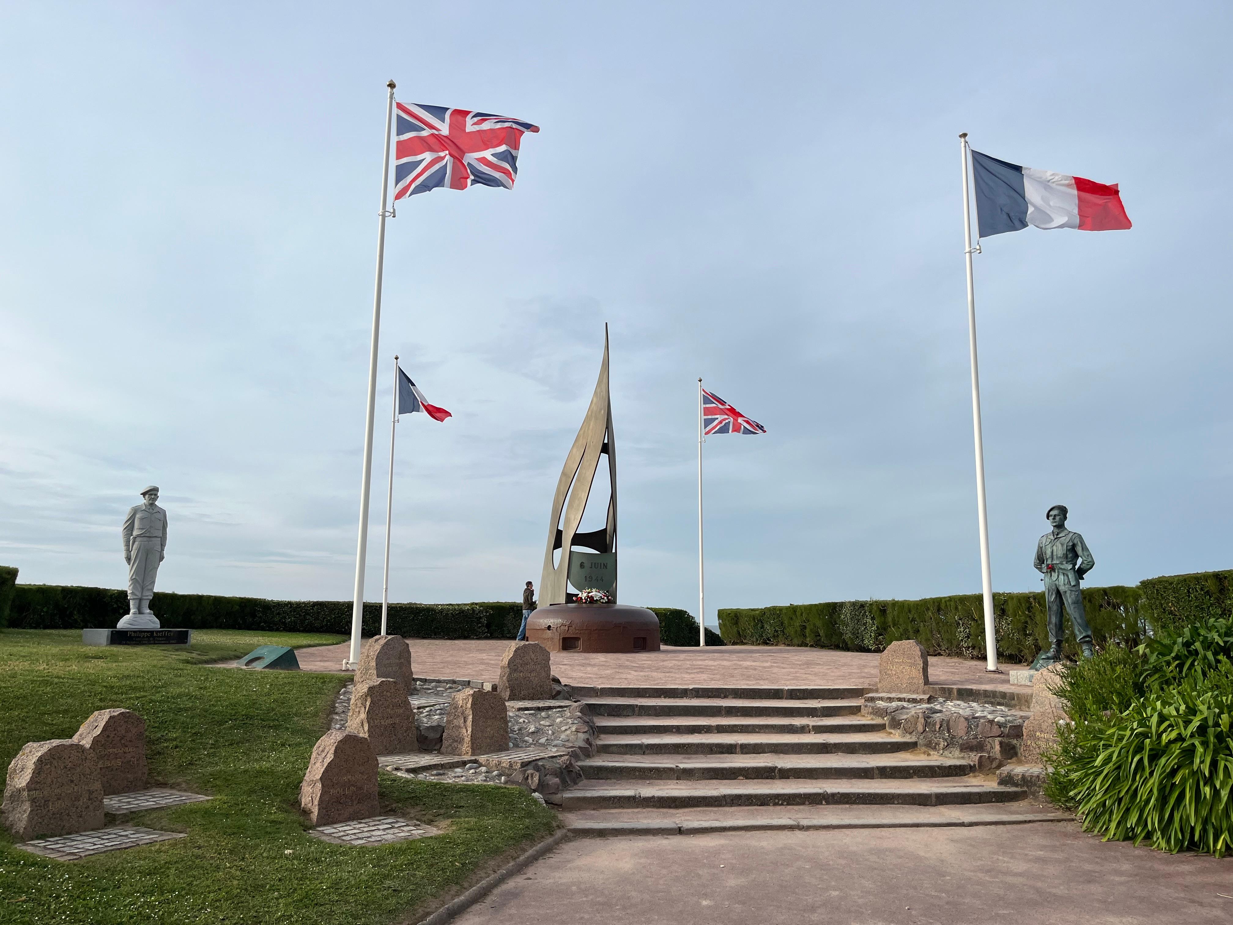 Sword Beach Memorial 