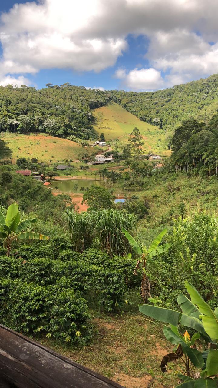 Vista do café da manhã