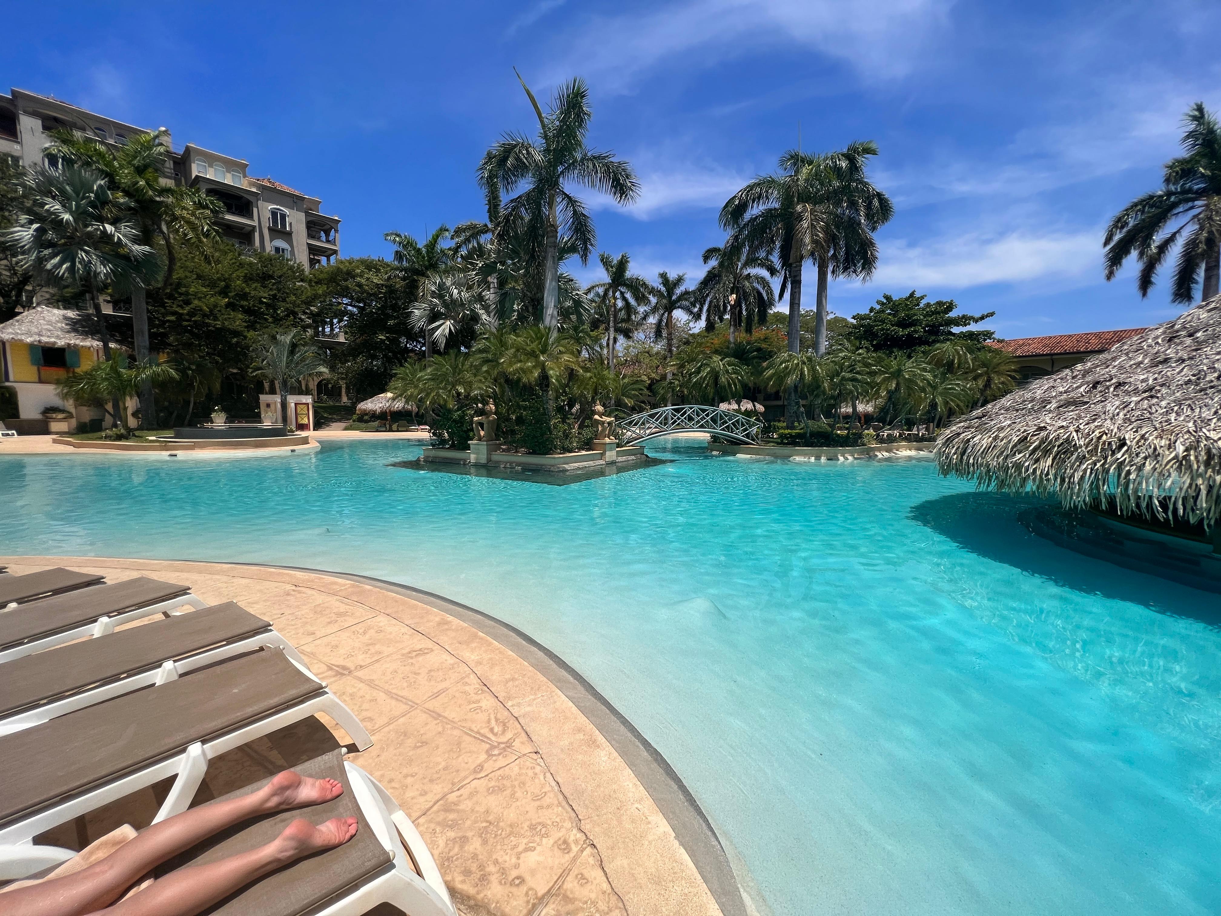 Pool area